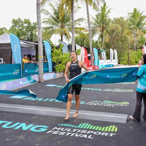 Race photo from Belitung Multisport Festival
