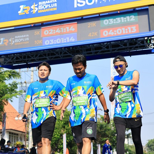 Race photo from SURABAYA ISOPLUS MARATHON 2026