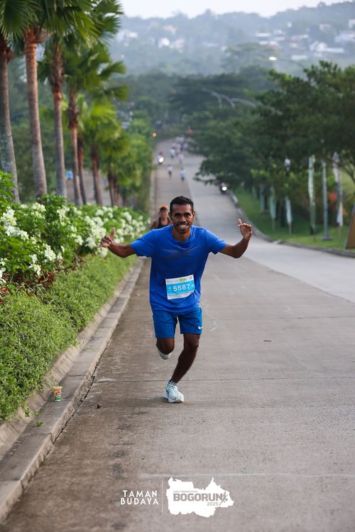 Race photo from Taman Budaya x BOGORUN 2025
