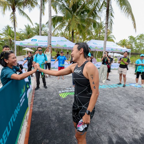 Race photo from Belitung Multisport Festival