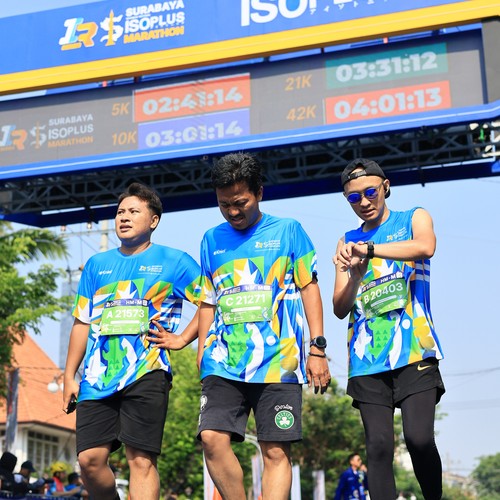 Race photo from SURABAYA ISOPLUS MARATHON 2026