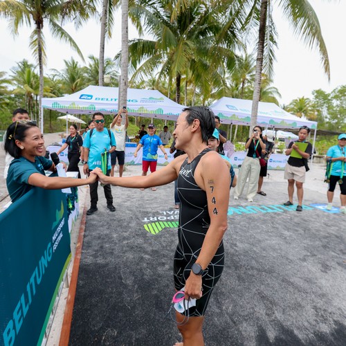 Race photo from Belitung Multisport Festival