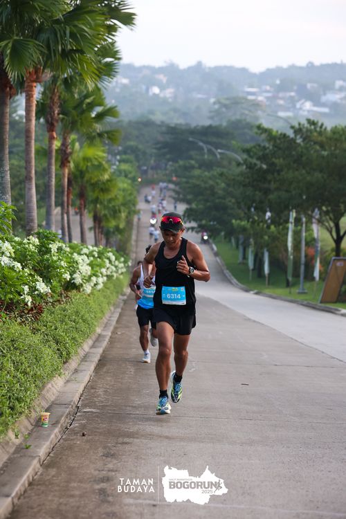Race photo from Taman Budaya x BOGORUN 2025