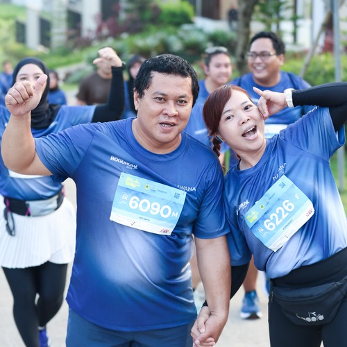 Race photo from BOGORUN 2026