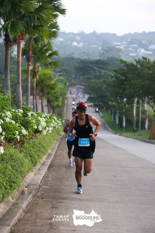 Race photo from Taman Budaya x BOGORUN 2025