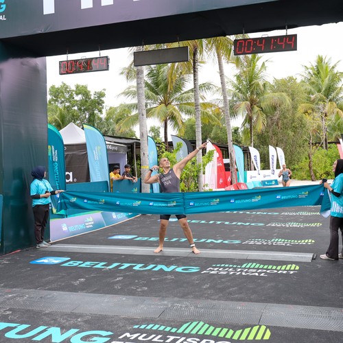 Race photo from Belitung Multisport Festival