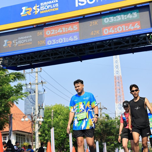 Race photo from SURABAYA ISOPLUS MARATHON 2026