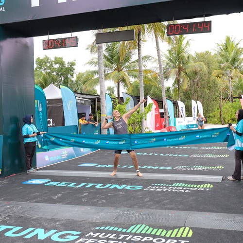 Race photo from Belitung Multisport Festival