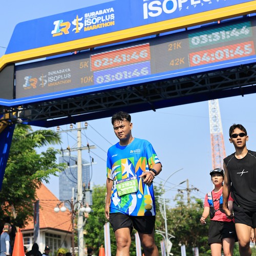 Race photo from SURABAYA ISOPLUS MARATHON 2026