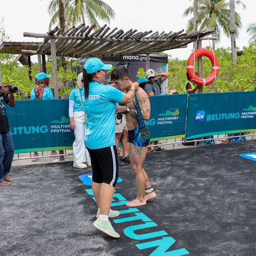 Race photo from Belitung Multisport Festival