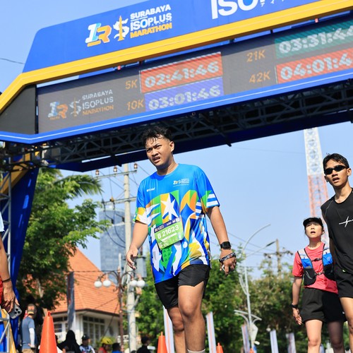 Race photo from SURABAYA ISOPLUS MARATHON 2026