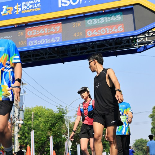 Race photo from SURABAYA ISOPLUS MARATHON 2026
