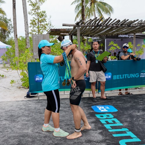 Race photo from Belitung Multisport Festival