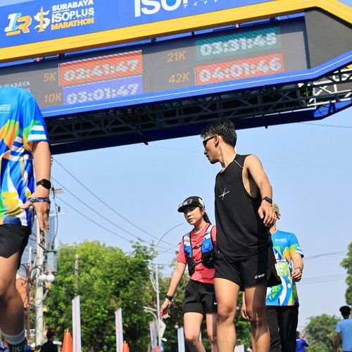 Race photo from SURABAYA ISOPLUS MARATHON 2026