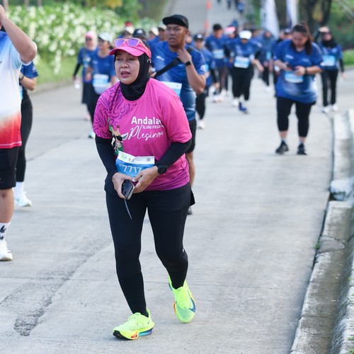 Race photo from BOGORUN 2026