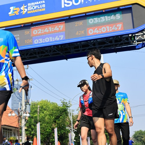 Race photo from SURABAYA ISOPLUS MARATHON 2026