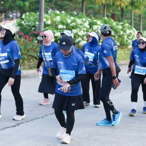 Race photo from BOGORUN 2026
