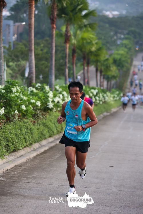 Race photo from Taman Budaya x BOGORUN 2025