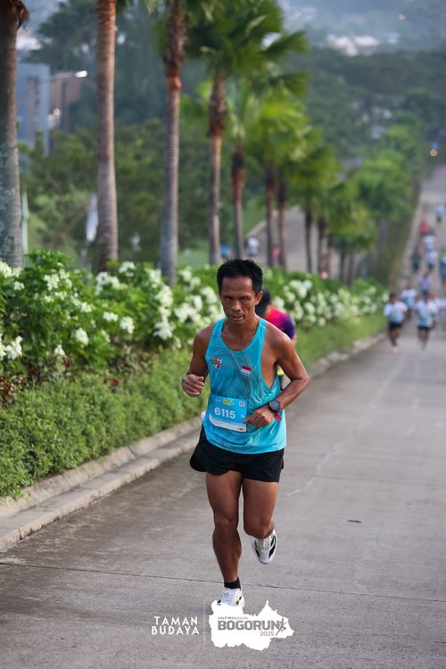 Race photo from Taman Budaya x BOGORUN 2025