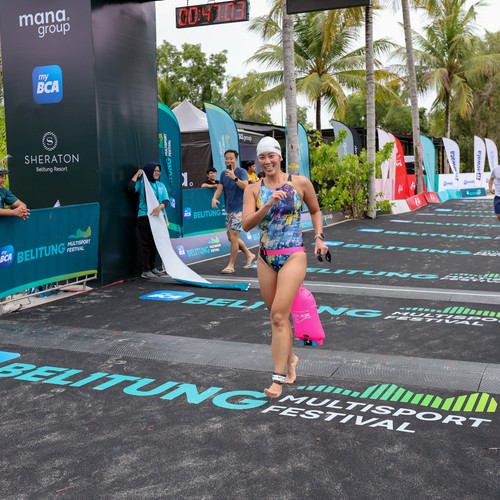 Race photo from Belitung Multisport Festival