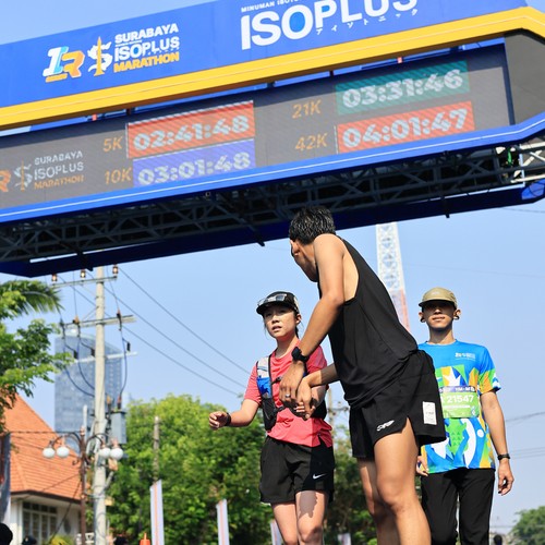 Race photo from SURABAYA ISOPLUS MARATHON 2026