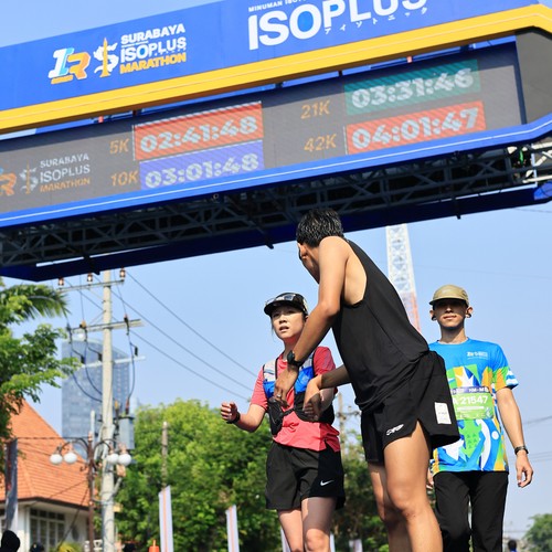Race photo from SURABAYA ISOPLUS MARATHON 2026