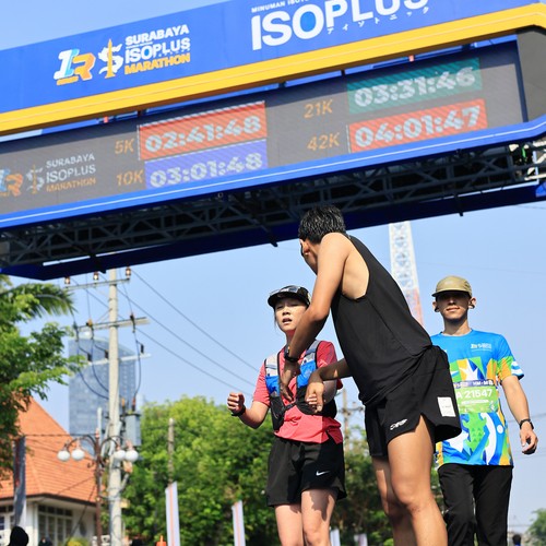 Race photo from SURABAYA ISOPLUS MARATHON 2026