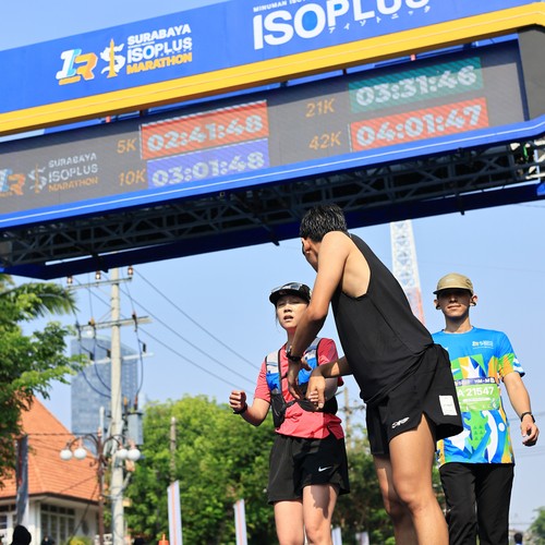 Race photo from SURABAYA ISOPLUS MARATHON 2026