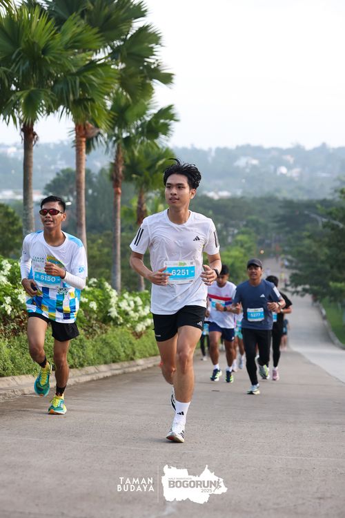 Race photo from Taman Budaya x BOGORUN 2025