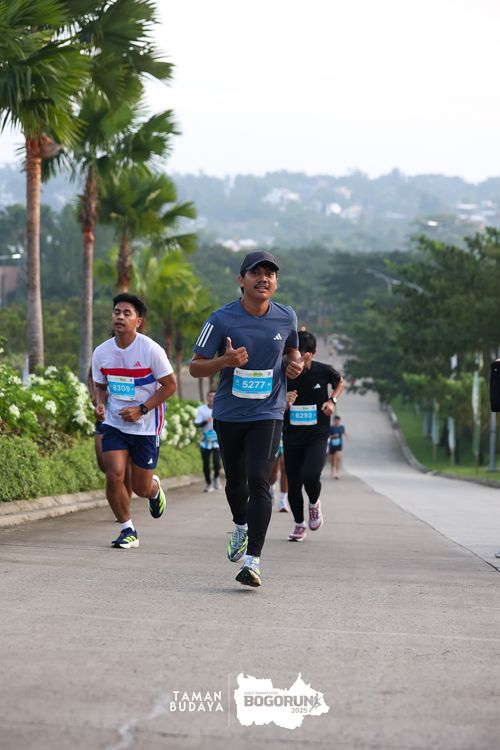 Race photo from Taman Budaya x BOGORUN 2025