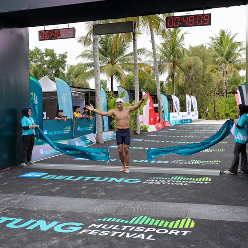 Race photo from Belitung Multisport Festival