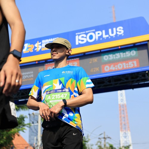 Race photo from SURABAYA ISOPLUS MARATHON 2026