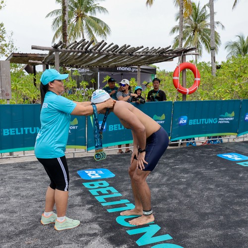 Race photo from Belitung Multisport Festival