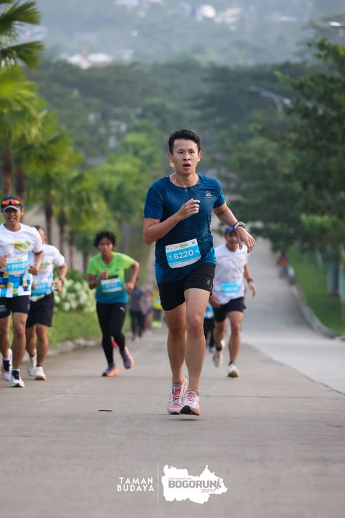 Race photo from Taman Budaya x BOGORUN 2025