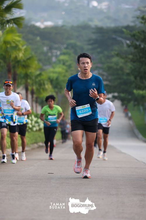 Race photo from Taman Budaya x BOGORUN 2025