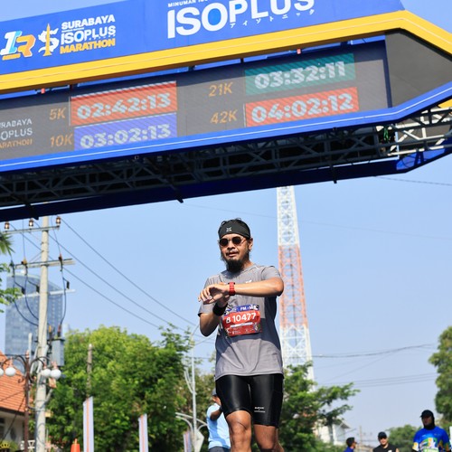 Race photo from SURABAYA ISOPLUS MARATHON 2026