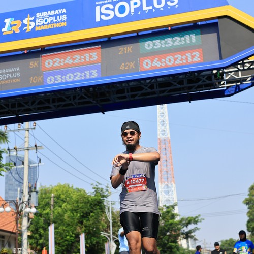 Race photo from SURABAYA ISOPLUS MARATHON 2026