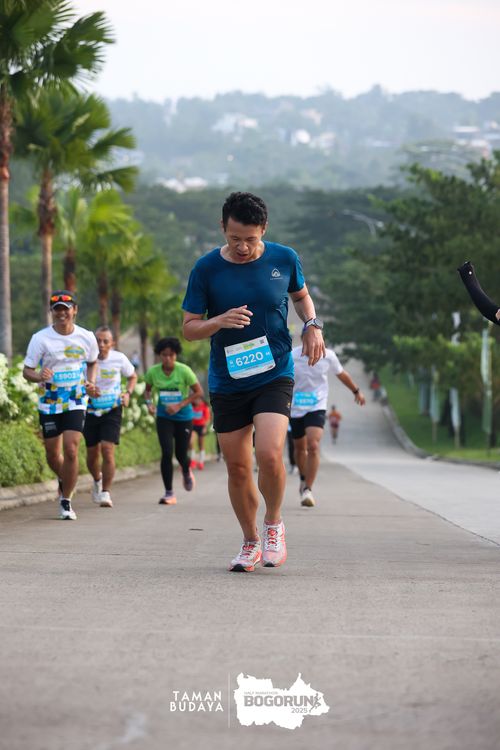 Race photo from Taman Budaya x BOGORUN 2025