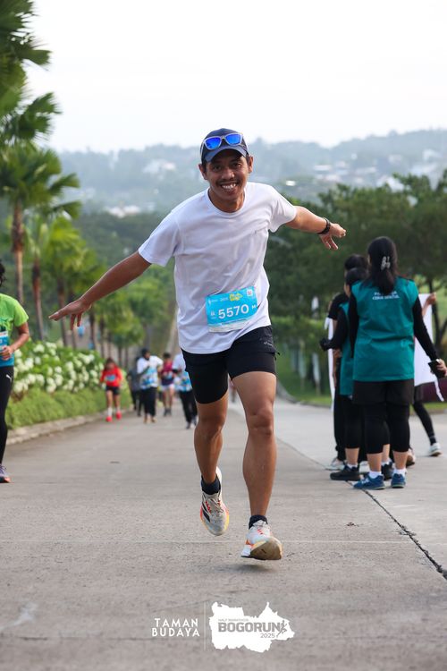 Race photo from Taman Budaya x BOGORUN 2025