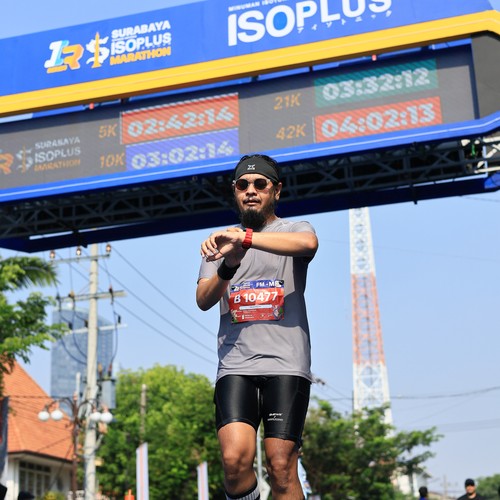 Race photo from SURABAYA ISOPLUS MARATHON 2026