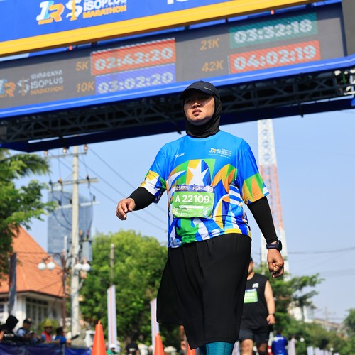 Race photo from SURABAYA ISOPLUS MARATHON 2026