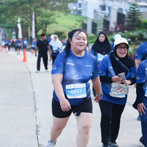 Race photo from BOGORUN 2026