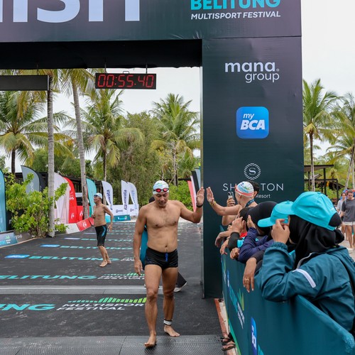 Race photo from Belitung Multisport Festival