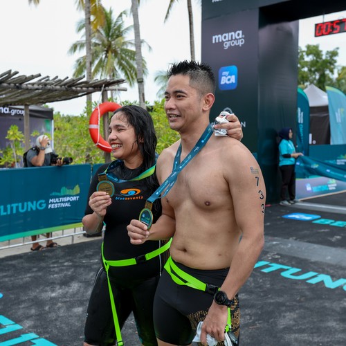 Race photo from Belitung Multisport Festival