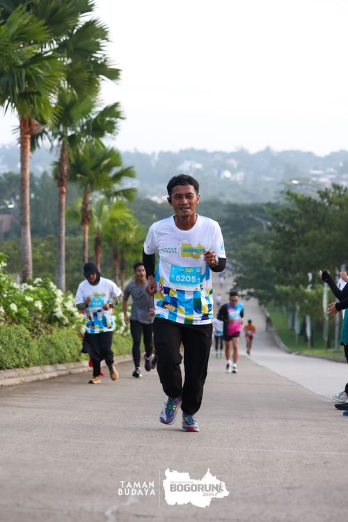 Race photo from Taman Budaya x BOGORUN 2025