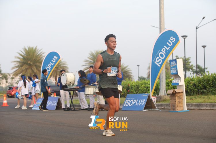 Race photo from ISOPLUS RUN 2025 - JAKARTA