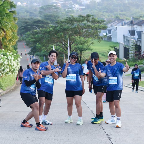 Race photo from BOGORUN 2026
