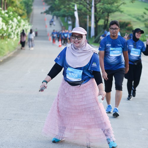 Race photo from BOGORUN 2026