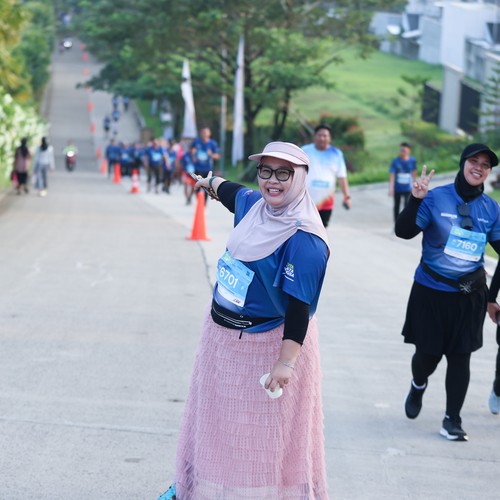 Race photo from BOGORUN 2026