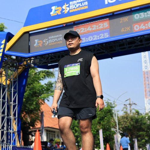 Race photo from SURABAYA ISOPLUS MARATHON 2026